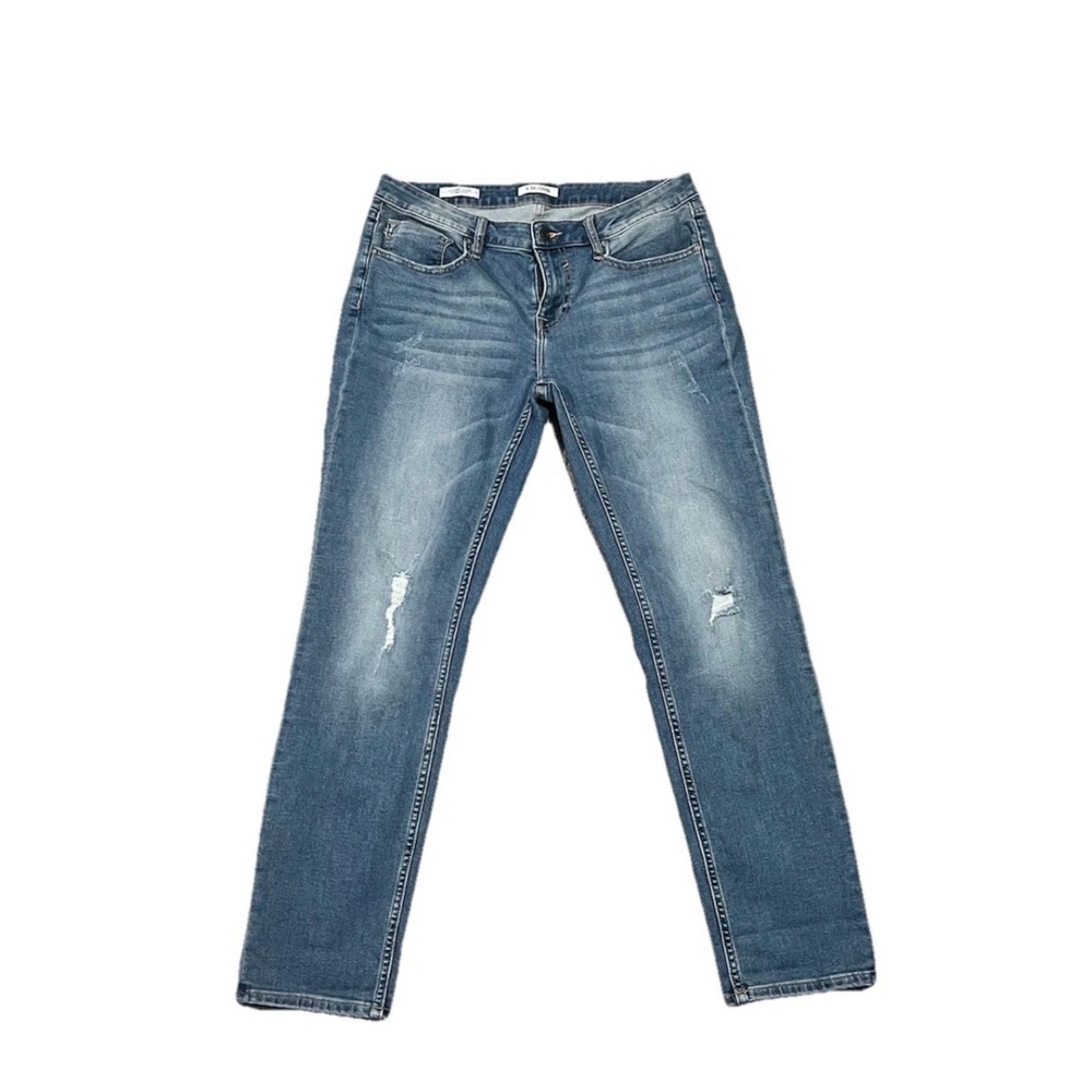 VIGOSS Thompson Tomboy Distressed Stretch Jeans – Women’s 32